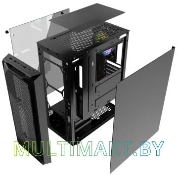 Корпус Powercase Mistral Z1 Mesh LED (CMIZB-L1) картинка 7